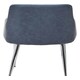 image 4 of Interiors By Premier Dark Grey And Chrome Dining Chair, Armchair For Hallway, Decent Decorative Chair, Mid-century Lounge Chair Grey