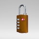image 8 of Travel TSA Lock - Orange Chill Yellow