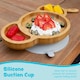 image 3 of Tiny Dining Koala Bamboo Suction Plate - Pastel Pink