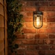 image 1 of ValueLights Fanar Polished Chrome Industrial Chrome Bathroom Wall Light