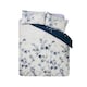image 5 of Catherine Lansfield Kyoto Floral Reversible Duvet Cover Set | Blue | Super King