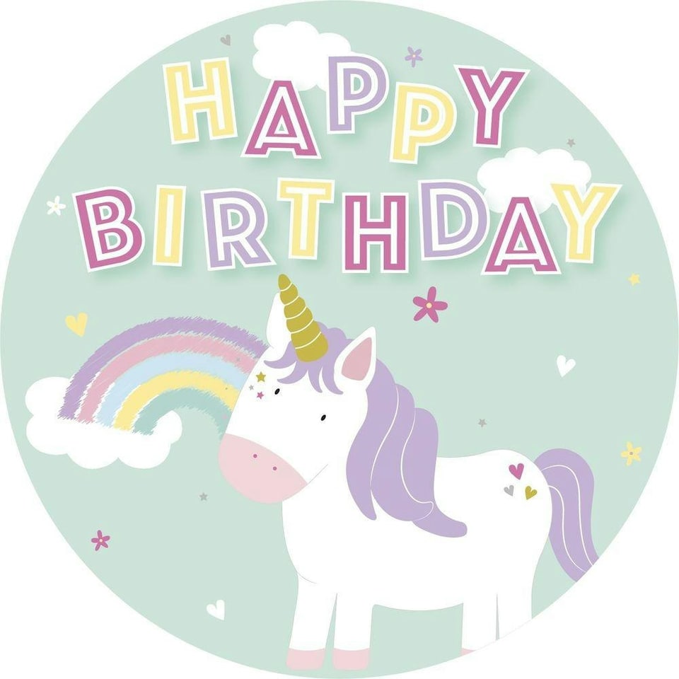 Apac Birthday Princess Giant Party Badge - Multicoloured - One Size