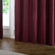 image 5 of Paoletti Corinthian Velvet Room Darkening Merlot Eyelet Curtains (W)117cm x (D)137cm cm Multi