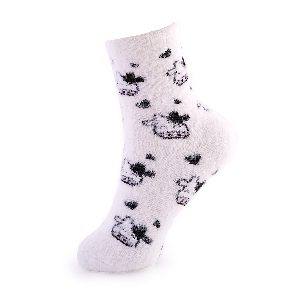 image 1 of SMUG Cosy Cuddle Socks - Highland Cows Print