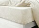image 1 of Velosso Teddy Fleece Warm and Cosy Fitted Sheet | Cream | Cream | King