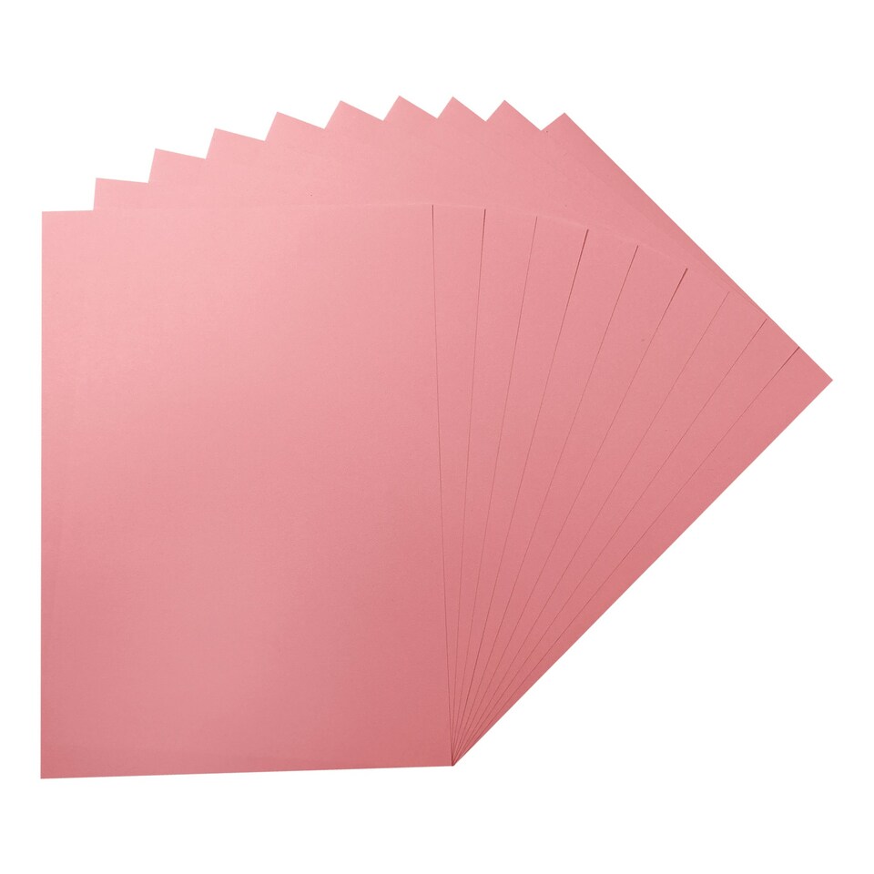 image 1 of Pack of 100 A5 Coloured Paper 75gsm Sheets Pink | Fluorescent Pink | A5