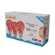 image 2 of UniBulb B22 GLS 40W 1000K Fireglow Red Light Bulb - Pack of 3 | Red | 3