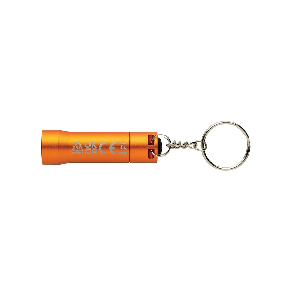 image 1 of XD Collection Recycled Aluminium Torch - Orange - One Size