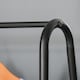 image 9 of HOMCOM A Shaped Clothes Rack Garment Hanger Hanging Rail 2-tier Shelving Metal