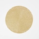 image 4 of Homescapes Set of 4 Round Decorative Gold Placemats