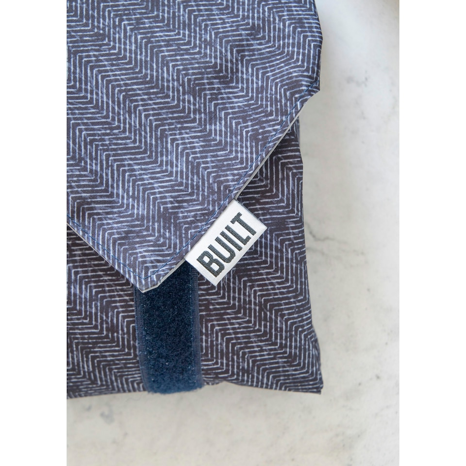 image 1 of Built Reusable Antimicrobial Sandwich Wrap White