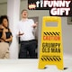 image 3 of Desk Warning Sign - Grumpy Old Man