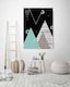 image 3 of Abstract geometric Scandinavian (Canvas print) | Cream