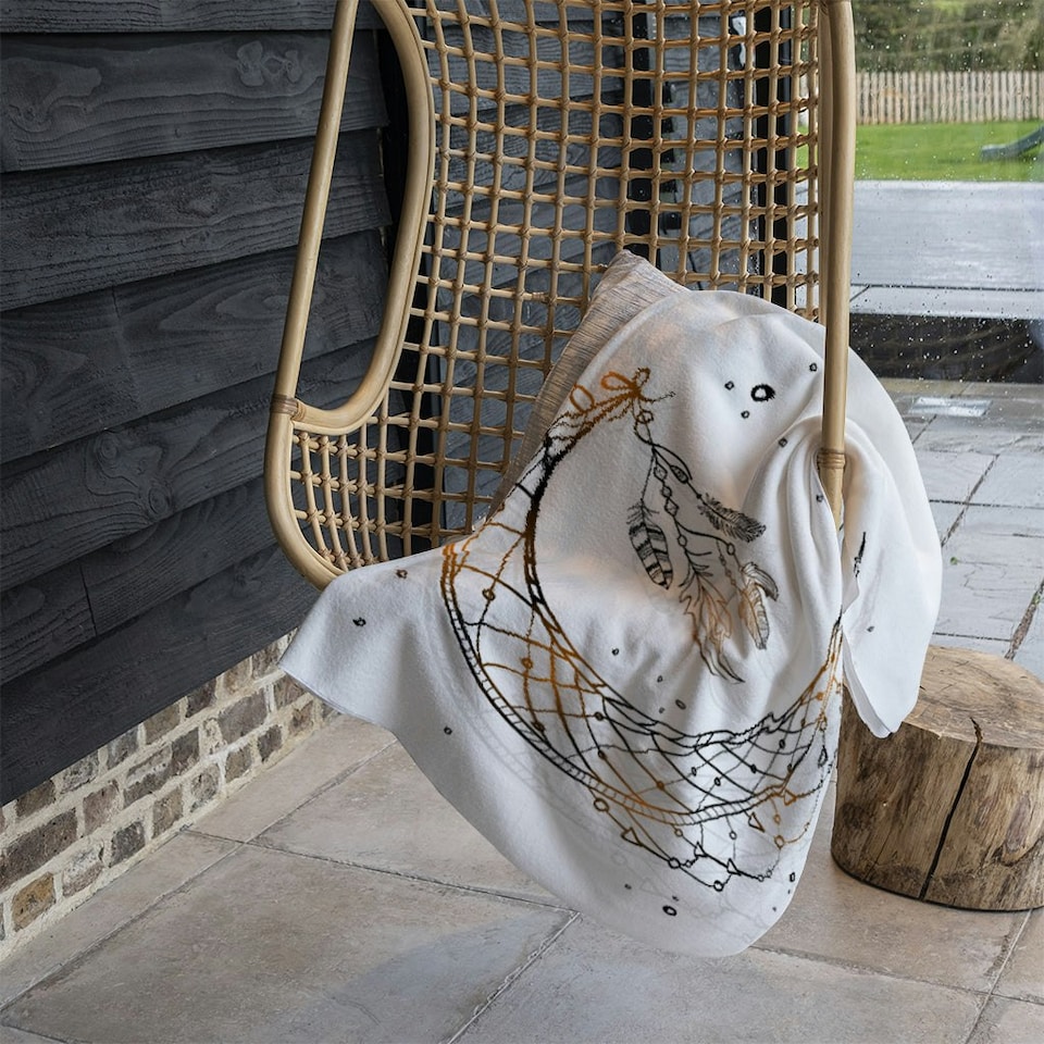 image 1 of Dream Catcher with Crescent Moon (Blanket)