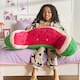 image 1 of OHS Watermelon Cuddle Cushion Novelty Reading Pillow