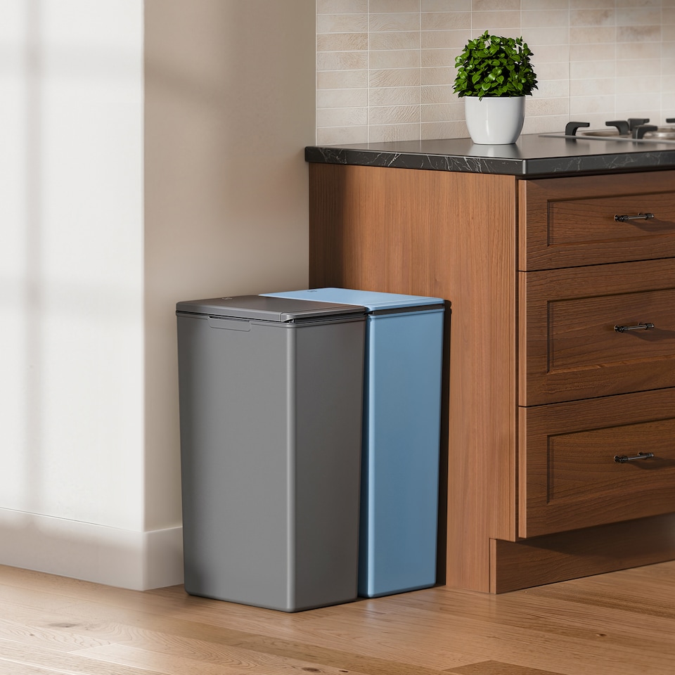 image 1 of Morandi Touch Twin Pack 40L TB+DG | Grey | Dark Grey + Titanium Blue | 40L