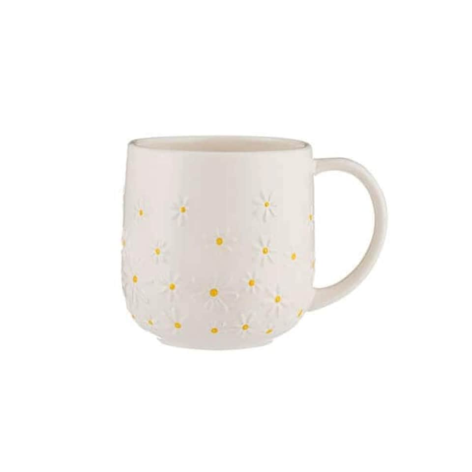image 1 of Price & Kensington Daisy Mug 360ml | White | 1