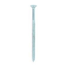 Timco - Twin-Threaded Woodscrews - PZ - Double Countersunk - Zinc (Size 10 x 3 1/2 - 100 Pieces)