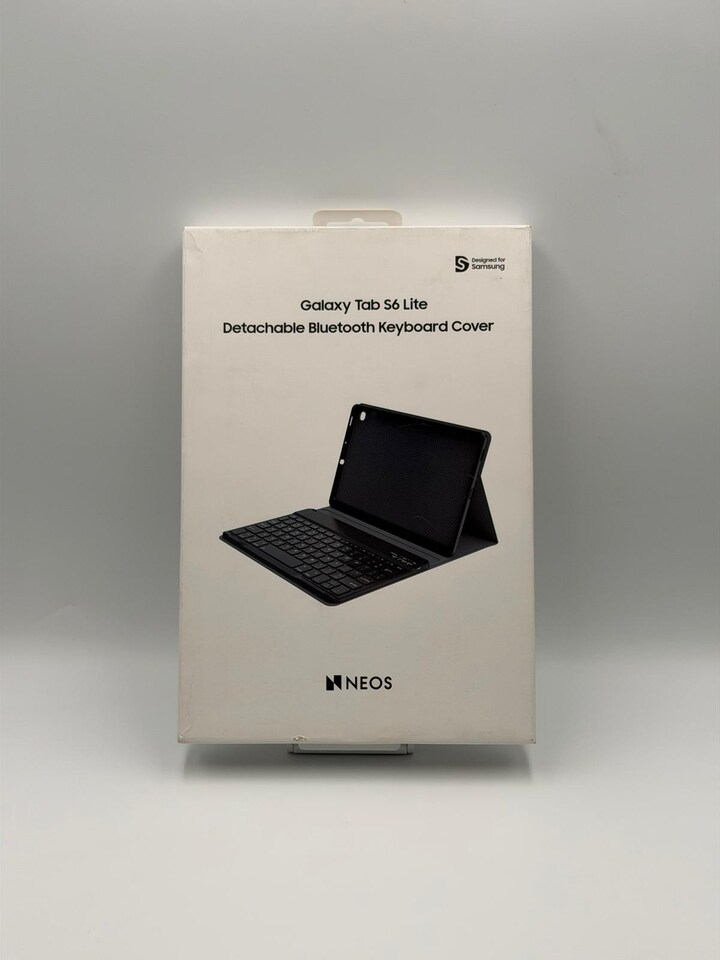 image 1 of Samsung Galaxy S6 Lite 10.4 Detachable Bluetooth Keyboard Cover Black - GP-FCP15NNABF