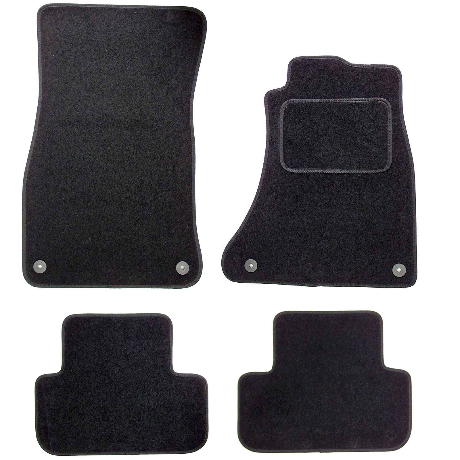 Actiasmat VW Transporter T5 T6 Van Mat 2003-2019 Tailored Black Carpet 1pc