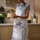 image 2 of Ulster Weavers Willow Toile Apron - Cotton Blue