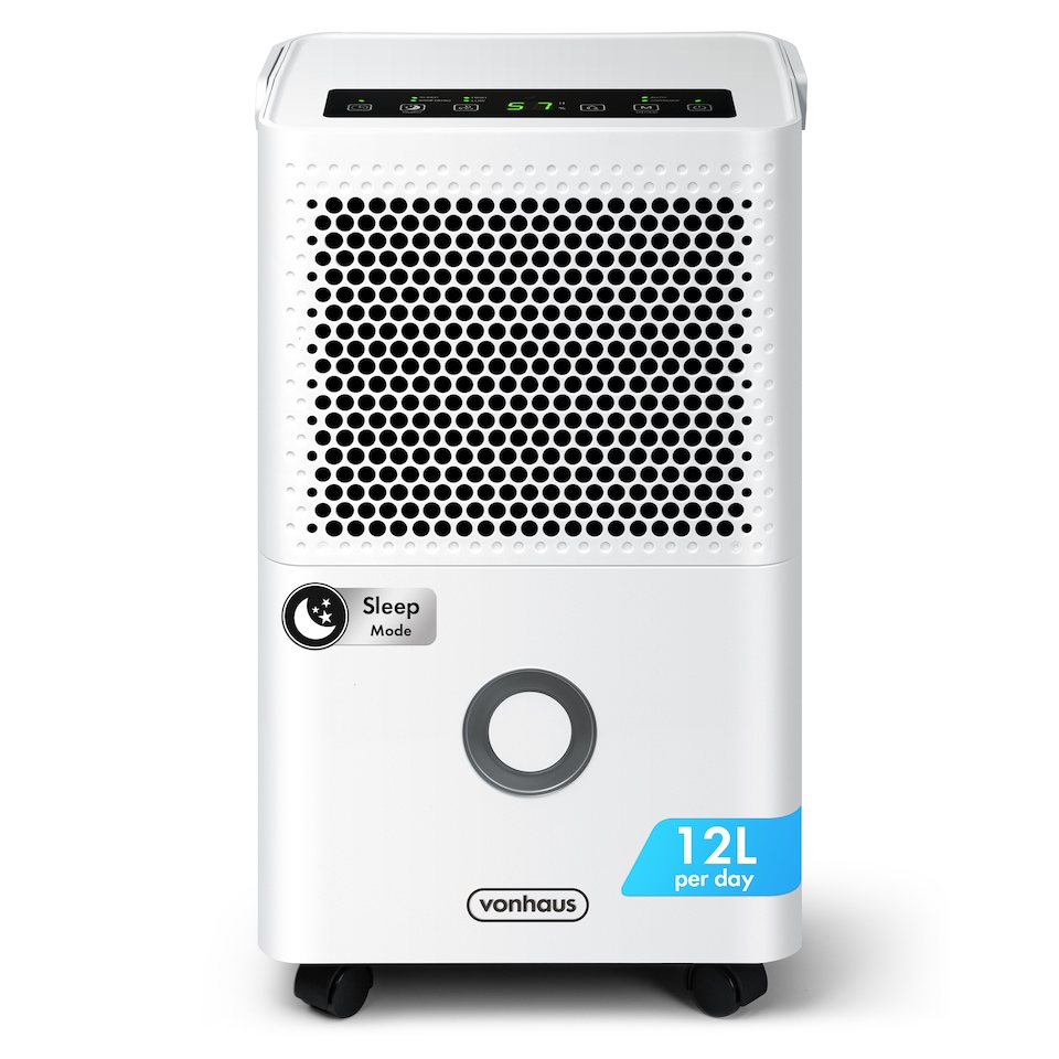 image 1 of VonHaus Dehumidifier 12L/Day, 1.5L Water Tank