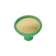 image 1 of Fine As Rain Medium Spray Round Watering Rose - Green/Brass - One Size