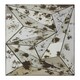image 1 of Interiors by Premier 3D Prism Wall Mirror Black