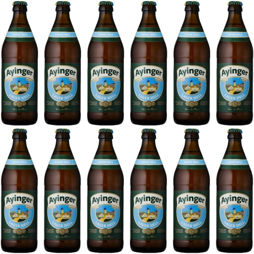 image 1 of Ayinger Lager Hell 12 x 500ml