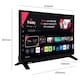 image 4 of Toshiba 24" Inch HD Ready HDR10 VIDAA Freely Smart TV - 24WV2553DB