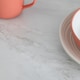 image 4 of Sticky Back Plastic Romeo Matt White Marble Effect Kitchen Self-adhesive Vinyl Wrap for Cupboards, Doors and Worktops 67.5cm x 2m (7 rolls) - d-c-fix