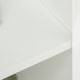 image 6 of Vinsetto 2-Tier Locking Filing Cabinet Office Storage Cabinet, White