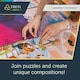 image 7 of Trefl Funny Dog Faces Puzzle Adult - 1000 Pieces