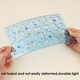 image 9 of Pack of 2 Transparent Plastic Uppercase Lowercase Stencil Ruler Set