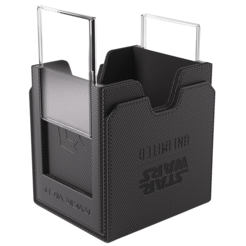 Gamegenic - Star Wars: Unlimited - Twin Suns Deck Pod - Black - Brand New