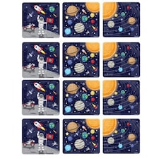 Assorted Space Jigsaw Puzzle - Pack of 12