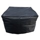 image 2 of KCT 126 x 126 x 74cm Square Garden Furniture Cover Black