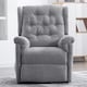 image 6 of Barnsley Fabric Electric Dual Motor Rise Recliner Mobility Armchair (Grey)