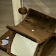 image 8 of PawHut Cat Tree Tower, Rotatable Top Bar, Sisal Post, Tunnel, Balls, Brown
