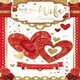 image 1 of Love To My Wife Hearts Foil Finished Valentine's Day Card