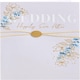 image 4 of Gold Floral Design Wedding Congratulations Card