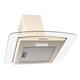 image 3 of SIA CGH60CR 60cm Cream Curved Glass Chimney Cooker Hood Kitchen Extractor Fan