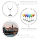 image 2 of LAV Fame Wine Glasses - 395ml - Full Colour - Pack of 6