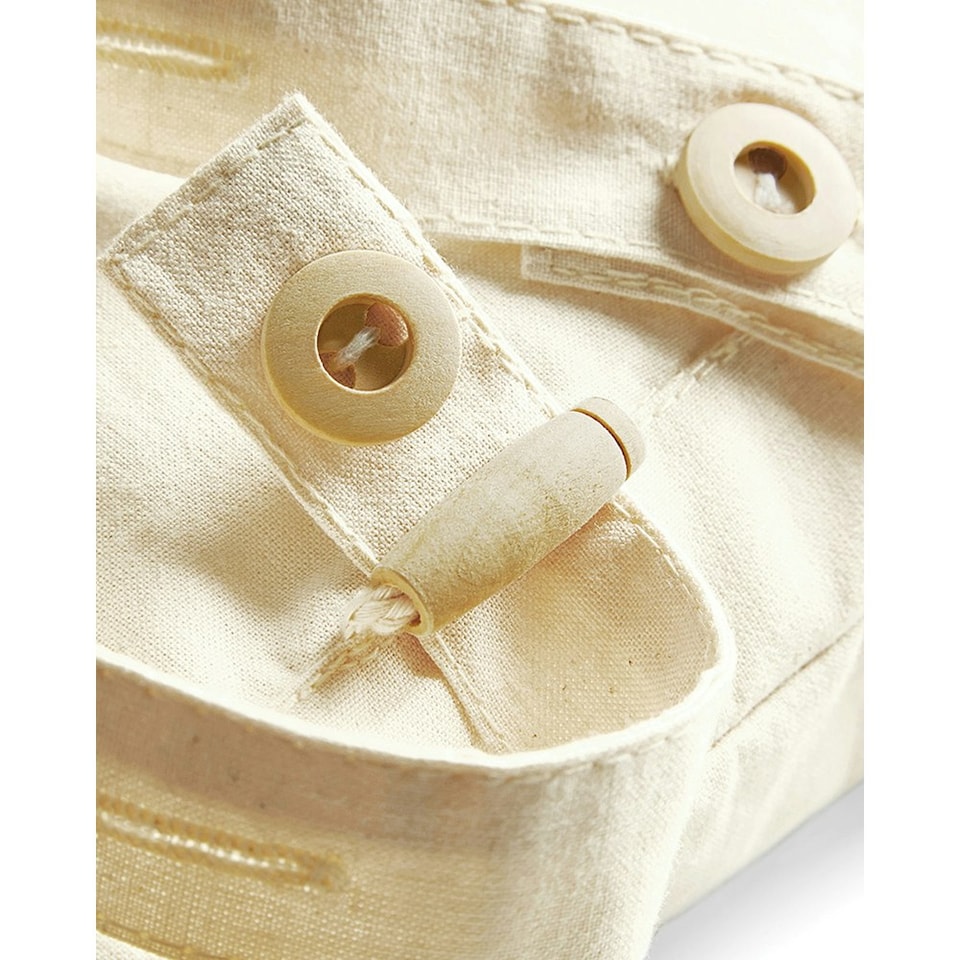 image 1 of Westford Mill Organic Festival Backpack Bag (8 Litres) - Natural - One Size