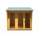 image 1 of Burghclere 8 x 8 Feet Summerhouse - L292.2 x W251.4 x H239.8 cm Brown