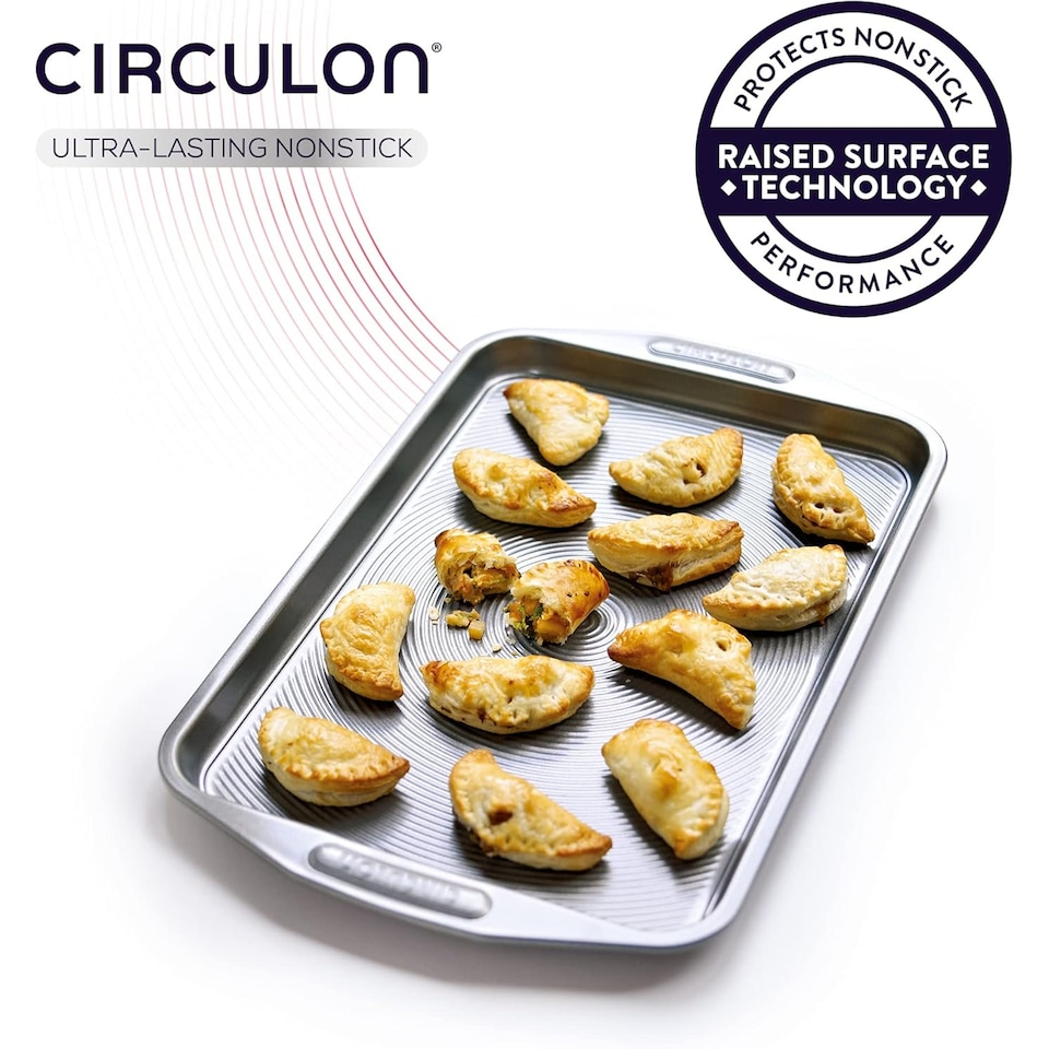 image 1 of Circulon Momentum Non Stick Bakeware Set - Grey