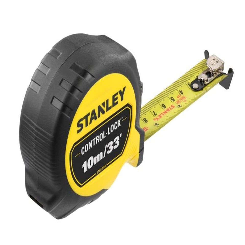 image 1 of STANLEY CONTROL-LOCK Pocket Tape 10m/33ft (Width 25mm)