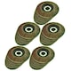 image 1 of 50 x Flap Discs 60 Grit Angle Grinder 4.5" (115mm) Flat Sanding Grinding AT929