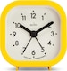 image 1 of Acctim Robyn Mini Bedside Alarm Clock | Yellow | Daisy