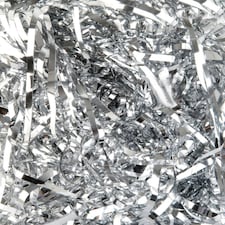 28g Silver Metallic Shred